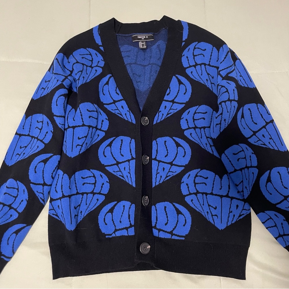 button up sweater
